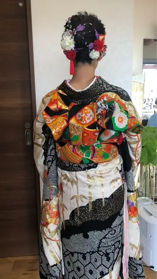 ショート ヘアアレンジ 田中 佐枝子のヘアスタイル