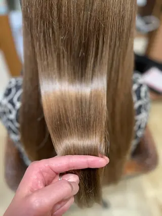 ロング エイジングケア特化 美容師✂️山崎竜二のヘアスタイル