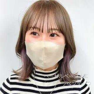 ミディアム カラー ✨️今だけ無料✨️ 鶴田みなみのヘアスタイル