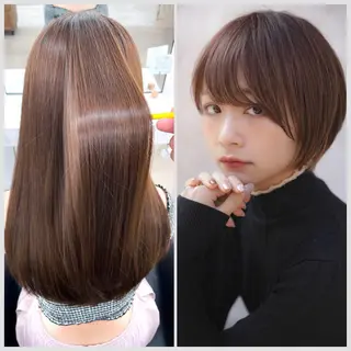 ショート 岡安優太 顔まわり似合せが得意のヘアスタイル