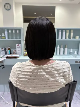 ミディアム 小泉 萌詠のヘアスタイル
