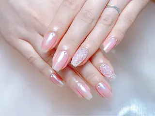 ネイル M🌷nail 長さだし専門店のネイルデザイン