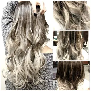 ロング カラー ヘアアレンジ 次世代シールエクステ 錦糸町 小泉 朋之のヘアスタイル
