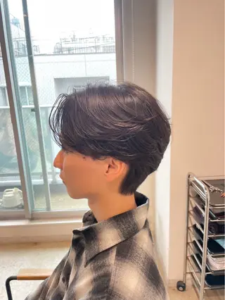 パーマ メンズ A.C.T C-LOOPUNITED所属・ボブ/透明感カラー/ あかねのヘアスタイル