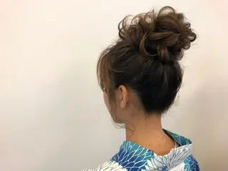 ロング ヘアアレンジ 松本 明日可のヘアスタイル