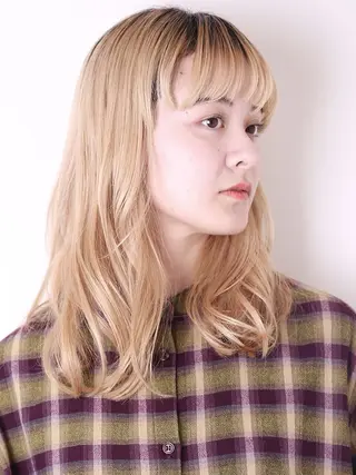 カラー 上野 泰誠のヘアスタイル