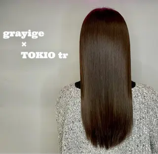 セミロング カラー ヘアアレンジ 二ヶ月綺麗なデザイン カット/星野六三四のヘアスタイル