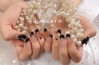 ネイル ラベンダー💖日暮里 ルル💖ネイルのネイルデザイン