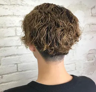 パーマ メンズ 🎀モテ髪ﾐﾙｸﾃｨ ｰ🎀yasunaのヘアスタイル