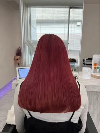 カラー mignon あゆみのヘアスタイル