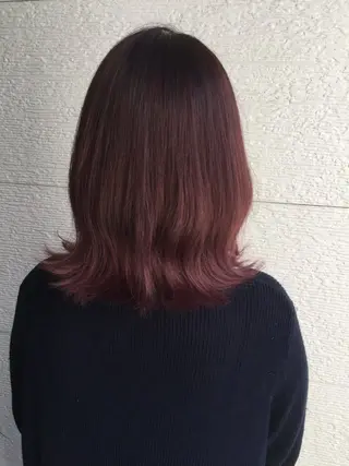 ミディアム カラー RoooHAIR/ ちあきのヘアスタイル