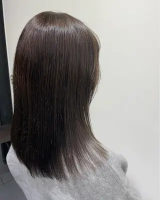 セミロング カラー Sakairi Yunaのヘアスタイル