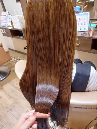 ロング カラー 艶カラー/ヘッドスパ ✨Ayariのヘアスタイル