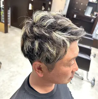 ショート 中島 剛のヘアスタイル