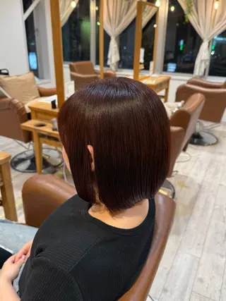 ショート カラー La Bonheur hair charme所属・加藤 美佳のヘアスタイル