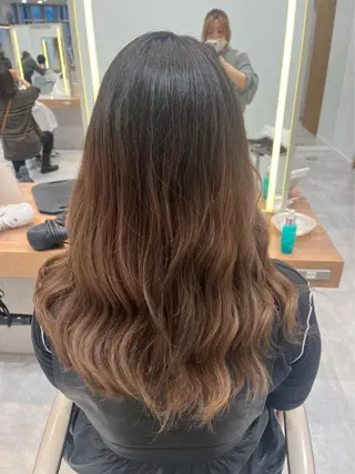 カラー 一ノ瀬 蘭のヘアスタイル