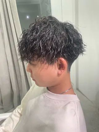 ミディアム メンズ 無料ショートモデル 募集中❗️秋山ひらいのヘアスタイル