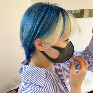 ミディアム カラー 口コミ150件超え 💬☘️笹岡航太のヘアスタイル