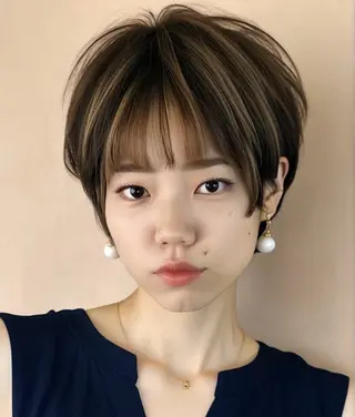 ショート uhiyama shotarouのヘアスタイル