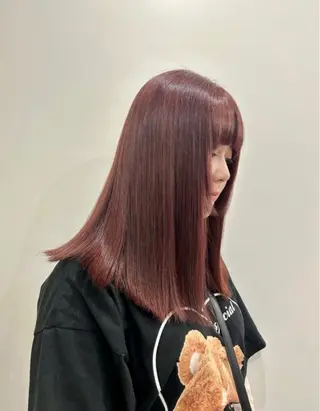 セミロング hair&eye🎀 /momoKaのヘアスタイル