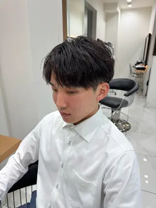 パーマ メンズ 菅野 心悠/メンズヘアのヘアスタイル