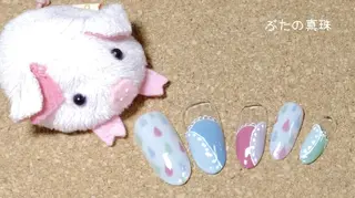 ネイル 林 珠里のネイルデザイン