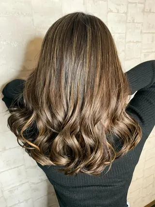 ロング カラー 船津武俊 フナツタケトシのヘアスタイル