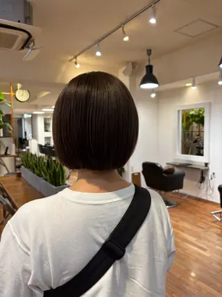 ショート 🫧ボブ特化/洋平 🫧/【中目黒】のヘアスタイル