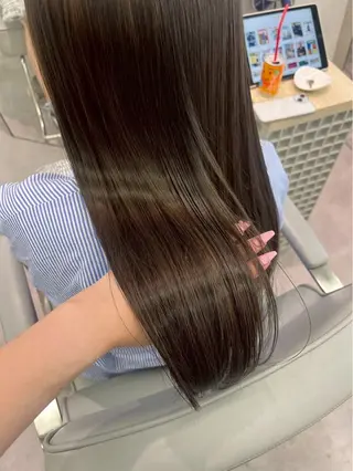 セミロング 無料カット 募集中🖤/横浜のヘアスタイル