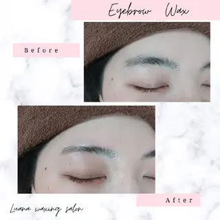 アイブロウ Luana wax 🐚根本のエステ・リラクイメージ