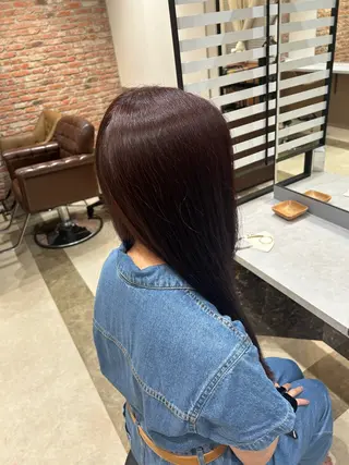 ロング カラー 中原 琴音のヘアスタイル