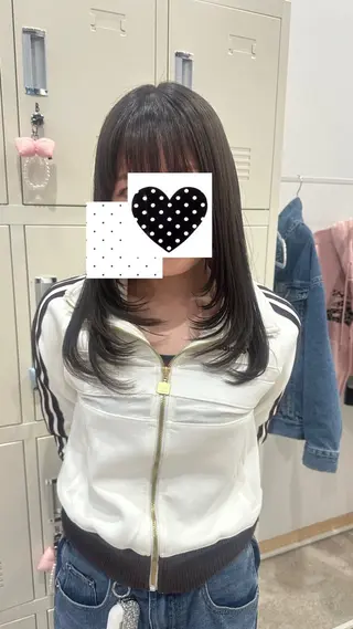 ロング カラー 暖色系/ブリーチ/ 豊橋/ノア𝜗𝜚のヘアスタイル