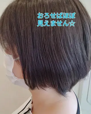 ショート カラー パーマ メンズ キッズ マツエク・マツパ sara 荒井店のヘアスタイル