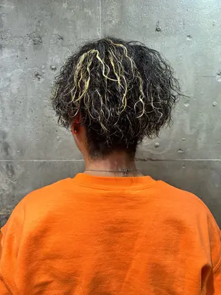 パーマ メンズ メンズ専門 Ryukiのヘアスタイル