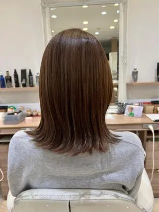 カラー 美髪艶カラー💎✨ モエのヘアスタイル