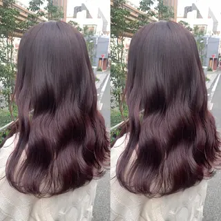 ロング カラー leben serikaのヘアスタイル