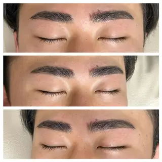 メンズ アイブロウ LUCA marinのマツエク・マツパデザイン