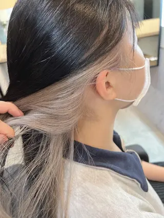 ミディアム カラー Anthurium 吹田💐のヘアスタイル
