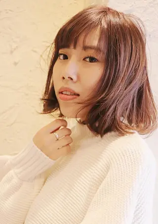 ショート カラー パーマ 徳永 博志のヘアスタイル