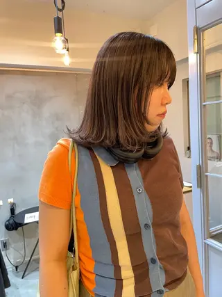 ショート miyu ハイトーン/レイヤーのヘアスタイル