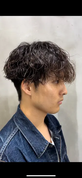 パーマ メンズ メンズ特化💥 ショートスタイル💥のヘアスタイル