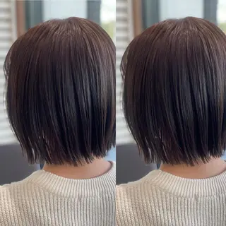 ミディアム カラー Snaly カラー特化ページのヘアスタイル