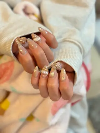 ネイル BeautifulA 🌈🍭💜のネイルデザイン