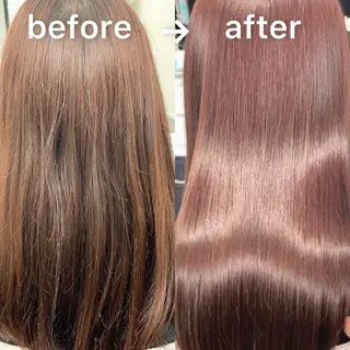 ロング 透明感カラー/伊藤 陸/soigneのヘアスタイル
