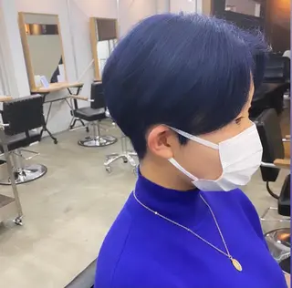 ショート CARAT堺東所属・ハマサキ 【店長】のヘアスタイル