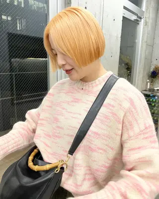ショート 似合わせカットカラー 👩MINAのヘアスタイル