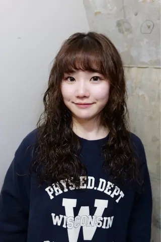 ロング パーマ 🤍BLEN 窓🤍のヘアスタイル