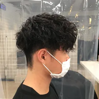 ショート パーマ メンズ 🔥メンズ特化🔥 木村 祐太のヘアスタイル