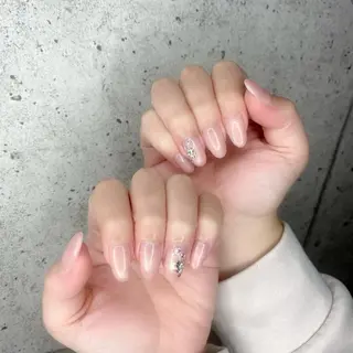 セミロング カラー パーマ ヘアアレンジ メンズ キッズ ネイル マツエク・マツパ Salon Ｋのネイルデザイン