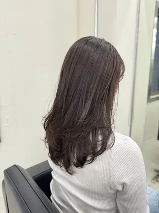 ロング カラー 表参道🌿赤み消し カラー/チナツのヘアスタイル